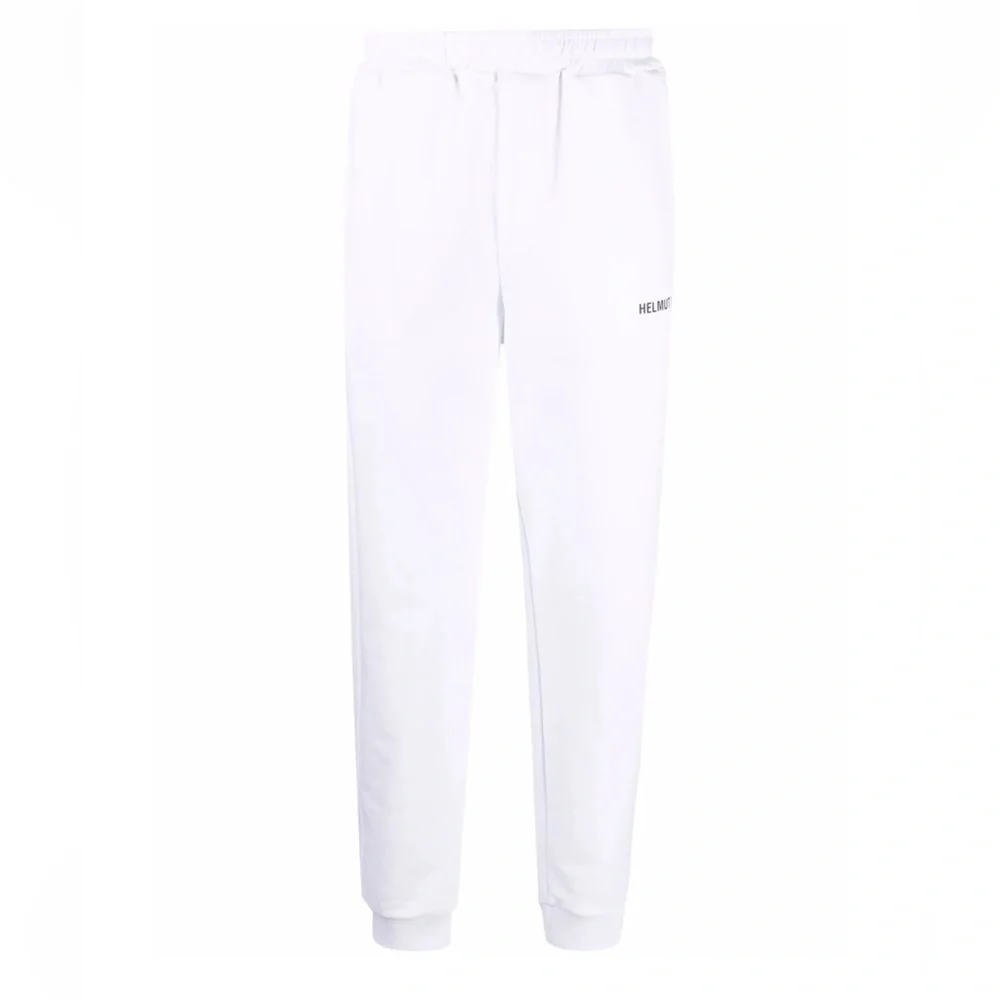 Helmut Lang White logo-print track pants for Men Size Medium - Picture 2 of 10